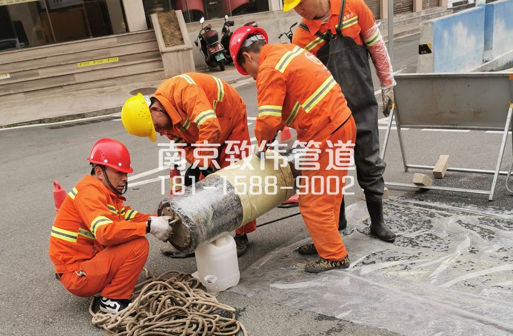 339梅山管道修复